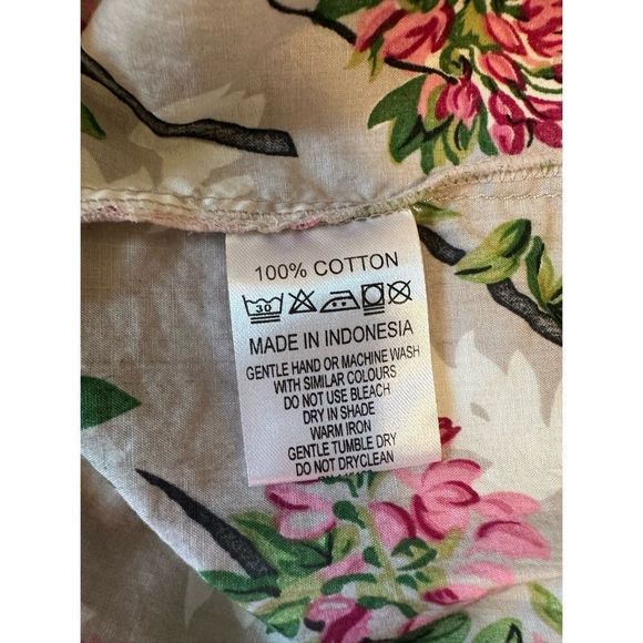 💖 LAZYBONES Floral V Neck Sleeveless Mini Dress SMALL - Picture 7 of 8